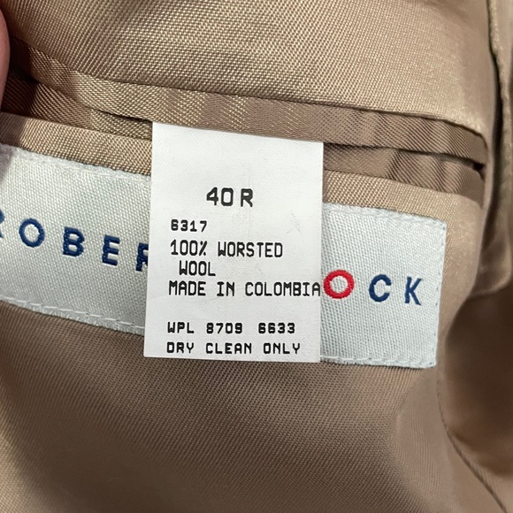 Robert Stock Olive Green Blazer - Picture 4 of 4